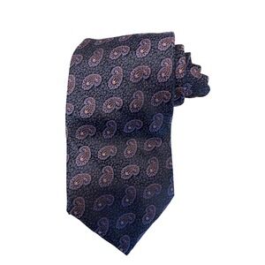 Purple Paisley Bellinzona Mens‎ Silk Tie